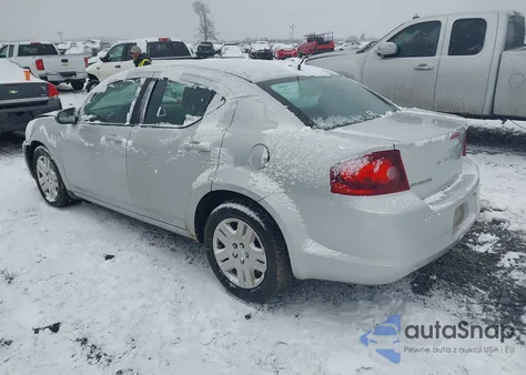 2012 Dodge Avenger Se z USA, uszkodzony, nr VIN 1C3CDZAB2CN115118